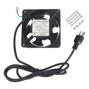 LINKEDPRO BY EPCOM LP-VENT-BASIC – Ventilador de Gabinete / 110 VCA / 12 x 12 cm / 38 CFM / 1.6 m Cable NEMA 5-15 / 20,000 Horas