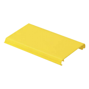 PANDUIT FRHC4YL6 – Tapa con Bisagra a Presión para Canaleta / Sistema 4x4 / PVC Rígido / Flamabilidad 94V-0 / 1.8 m (5.9 ft) / Amarillo
