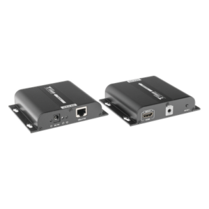 EPCOM TITANIUM TT683 – Kit Extensor HDMI para distancias de 120 metros / Resolución 4K @ 30Hz / Cat 5e/6 / Soporta conexión Uno a Uno y Uno a Muchos / Hasta 253 Rx / HDbitT / Soporta control remoto del equipo fuente.