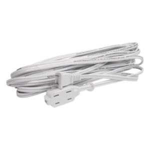 SURTEK SYS-136141 – Extensión Eléctrica Doméstica / 3 m (9.8 ft) / 127 V CA / 8 A Máximo / 16 AWG / NEMA 1-15P