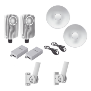 MIMOSA NETWORKS C6XPTPKIT4 – Kit de radios inalámbricos / 1.75 Gbps PtMP / 5.1-6.4 GHz / 25 dBi / IP67 / 492 pies de alcance