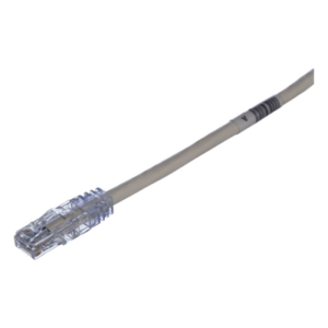 PANDUIT UTPSP1Y – Cable de Parcheo UTP Cat6 / 24 AWG / CM / 0.3 m (1 pie) / 250 MHz / PoE++