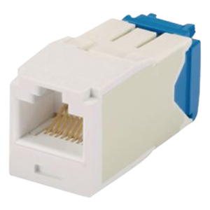 PANDUIT CJ6X88TGEI – Jack RJ45 / Cat 6A / TG Sin Herramienta / 22-26 AWG / 10GBASE-T / Marfil