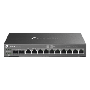 TP-LINK ER7212PC – Router Multi-WAN / Controlador SDN Integrado / Switch PoE+ 110 W / 2 SFP 1G / 24,980 Sesiones Concurrentes / 942.1 Mbps