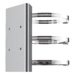 HIKVISION DS-1673ZJ-P – Montaje de Poste para PTZ / Acero Inoxidable / Ajustable 67-127 mm / 7.64 in / 1 kg