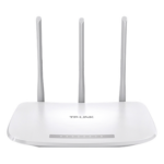 TP-LINK TL-WR845N – Router Inalámbrico / 300 Mbps / 2.4 GHz / 3 Antenas 5 dBi / 4 Puertos LAN 10/100 Mbps / IPv6 / WISP