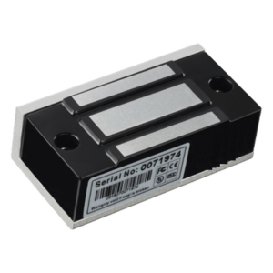 ACCESSPRO MAG40 – Chapa Magnética Electromagnética / 40 kg (88 lbs) / 12VCC / 24VCC / Aluminio Anodizado / 70 x 36.5 x 24 mm