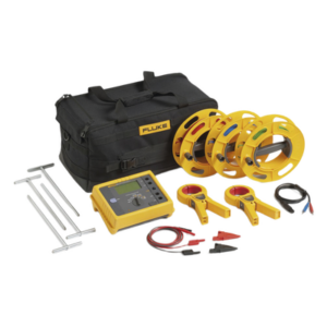 FLUKE FLUKE-1623-2KIT – Comprobador de Resistencia de Tierra / Medición sin Picas / Métodos 3 y 4 Hilos / Resistividad de Terreno / Pantalla LCD Retroiluminada