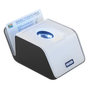 HID V371-00-01 – Lectora de huella digital multiespectral / 500 dpi / 13.56 MHz iClass / Autenticación multifactor / Certificación MINEX III / Estándares ANSI/ISO