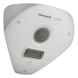 HONEYWELL HC70WC5R3 – Cámara IP de esquina / 5 MP / lente 2.3 mm 128° / IR invisible 6 m / WDR 130 dB / IP66 NEMA 4X IK10+ / PoE 802.3af