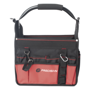 PRECISION PST-H07-004 – Bolsa Portaherramientas / 31 x 21.5 x 31 cm / 600D Oxford / Asa Ergonómica / 12.2 x 8.5 x 12.2 in
