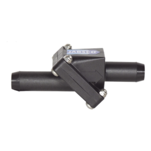 RULE 29295-1011 – Válvula Anti-Retorno en Línea / Conexión 19 mm (3/4') / Cuerpo 108x55x50 mm / Cebado de Bomba / Puerto Ajustable