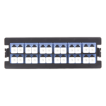 LINKEDPRO BY EPCOM LP-FO-LC-D12-SM – Placa Acopladora / 12 Acopladores LC Duplex / Fibra Monomodo / Compatible LP-ODF-8024