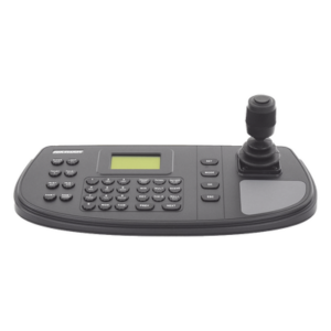 HIKVISION DS-1006KI(B) – Controlador PTZ IP/Analógico / RS-485 1200 m (3937 ft) / Pantalla 128x64 / 16 Usuarios / 4.5W / Interior