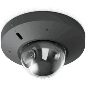 UBIQUITI UVC-G6-MINI-DOME-B – Mini Domo G6 Dome 4K de UniFi Anti vandalismo para Exterior con AI Multi-TOPS / Visión Nocturna IR / Poe+ Audio Bidireccional (Color Negro)