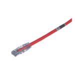 PANDUIT UTPSP1RDY – Cable de Parcheo UTP / Categoría 6 / 24 AWG / CM/LSZH / 1 ft (0.3 m) / T568A/B / 50 µin Oro