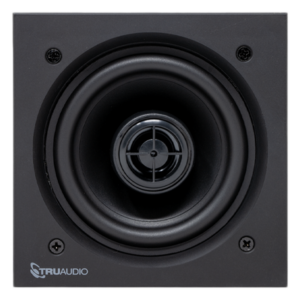 TRUAUDIO LFS – Altavoz de techo de 2 vías / Woofer 4in (10.16cm) / Tweeter 0.5in (1.27cm) / 5-50W / 8Ω