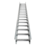 CHAROFIL CH-E89PX9AK – Escalera Portacables / Perfil Z / Peralte 3 1/4" / Ancho 9" / Paso 9" / 3.66 m (12 ft) / Capacidad 205 Cables