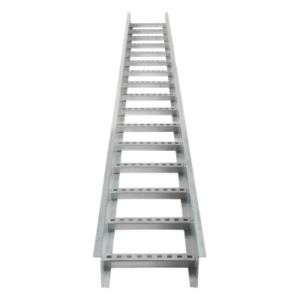 CHAROFIL CH-E89PX9AK – Escalera Portacables / Perfil Z / Peralte 3 1/4" / Ancho 9" / Paso 9" / 3.66 m (12 ft) / Capacidad 205 Cables
