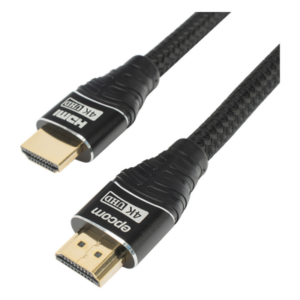 EPCOM PROAUDIO EP-RH-4K-3M – Cable HDMI 2.0 / 4K@60Hz / 18 Gbps / 3 m (9.84 ft) / Conectores Oro 24K / Blindaje Reforzado / 30 AWG