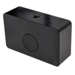 NEXMOSPHERE XY-250B – Sensor de Presencia y Airbutton / Time-of-Flight IR / 250 cm (8.2 ft) / 10 Zonas / 27° FoV / IP67 / Aluminio Negro