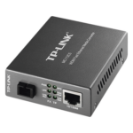 TP-LINK MC112CS – Convertidor de Medios WDM / Fibra Monomodo SC / 20 km (12.4 mi) / 10/100 Mbps / Longitud de Onda 1310/1550 nm / Plug and Play