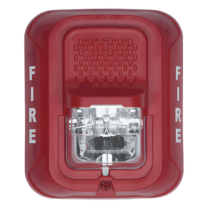 SYSTEM SENSOR SR-L – Estrobo de Pared Serie L / Candela Seleccionable 15-185 cd / 12-24 Vcd Automático / Flash 1 Hz / Compatible SpectrAlert