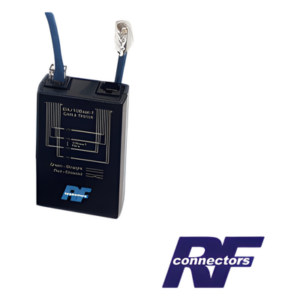 RF INDUSTRIES,LTD RFA-4218-20 – Probador de Cable / Continuidad UTP Cat5 / Batería 9V / 9 Conectores RF / LED Diagnóstico