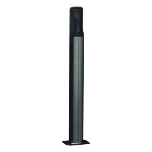CAME 001-DIR-CN – Base de PVC para fotoceldas CAME, Color Negro, Altura de hasta 500 mm .