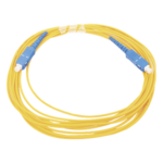 LINKEDPRO BY EPCOM LP-FO-SCU-SCU-05 – Jumper de Fibra Óptica / SC/UPC a SC/UPC / Monomodo OS2 / Simplex / 5 m (16.40 ft) / 2 mm / PVC