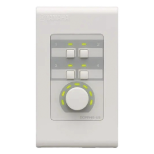 YAMAHA DCP1V4S – Panel de Control Digital / 1 Volumen / 4 Switches / RS-485 / CAT5 / Compatible MA PA MTX
