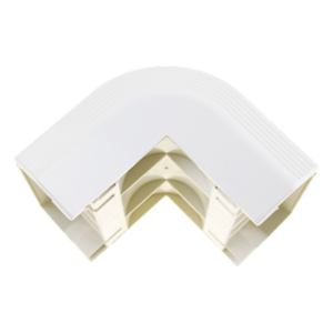 PANDUIT T70OCIW – Esquinero Exterior para Canaleta / PVC Rígido / UL94V-0 / Radio de Curvatura 1 in / TIA/EIA / Blanco Mate