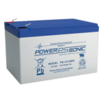 POWER SONIC PS-12120-F2 – Batería de Respaldo AGM/VRLA / 12V / 12 Ah / Terminales F2 / 5 Años Vida Útil / Sin Mantenimiento