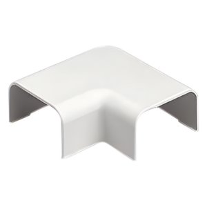 PANDUIT RAF5IW-E – Conexión en Ángulo Recto / 90° para Canaleta LD5 / ABS Resistente a Impactos y UV / UL94V-0 FT4 / Sin Herramientas / Blanco Mate