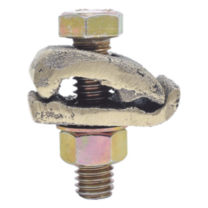 LINKEDPRO BY EPCOM LP-CU-2/0 – Conector Cable a Superficie Plana / Bronce 100% / Calibre 4-2/0 AWG / Sin Soldadura Exotérmica / 2.5x3.5 cm (1x1.4 in)