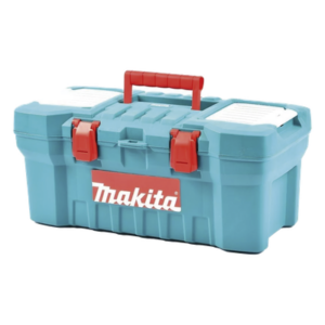 MAKITA 7165 – Caja de Herramientas / 20" / Plástico Resistente / 4 Compartimentos / 50 cm Largo / 25 cm Profundo / 24 cm Ancho