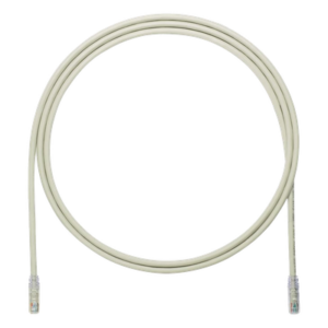PANDUIT UTP6AX7GY – Cable de Parcheo UTP / Cat6A / 24 AWG / CM / 2.13 m (7 ft) / Gris