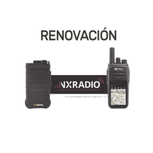 NXRADIO RENOVACIONNXRADIOTERMINAL – Renovación de Licencia / Anual / Radios Android NXRADIO / Compatible NXPoC130, TE320, RG360, RG750, M5, M6L