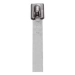 PANDUIT IMLT51S-C – Cincho de Acero Inoxidable 304 / 201 mm (7.9 in) x 6.6 mm / Tensión 556 N / Interior y Exterior / UL 62275 / Paquete 100 pz