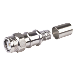 Times Microwave EZ-400-TM-X – Conector TNC Macho / Plegable / Pin Cautivo / RG8 LMR400 CNT400 / 50 Ohm / Trimetal