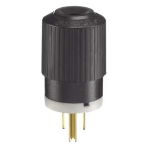 HUBBELL HUB-BRY-5266-NP – Clavija Industrial / 15 A / 125 V CA / NEMA 5-15P / 2 Polos 3 Hilos / 2.18 x 1.52 x 1.38 in
