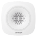 HIKVISION DS-PSG-WI-433 – Sirena Inalámbrica Interior / 110 dB / Bidireccional / IP54 / -10 a 60 °C / Alimentación Dual