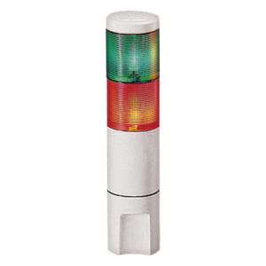 FEDERAL SIGNAL INDUSTRIAL MSL2-120-GR – Indicador de estado LED / 2 niveles / 120Vca / Verde y rojo / UL cUL / Tipo 4X / IP66 / 93-95 dBA