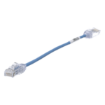 PANDUIT UTP28SP0.2MBU – Cable de Parcheo UTP / Cat6 / 28AWG Diámetro Reducido / 20 cm (0.66 ft) / Azul