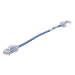 PANDUIT UTP28SP0.2MBU – Cable de Parcheo UTP / Cat6 / 28AWG Diámetro Reducido / 20 cm (0.66 ft) / Azul