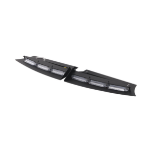 SIGNALPRO SPD12RBP – Barra de Luces Interior Tipo Visera / 43 Patrones de Advertencia / LED Monocromo y Bicolor / SAE J595 Clase 1 / Cableado 365 cm (143.7 in) / Compatible Ford Police Interceptor 2020+