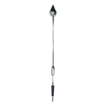 TOTAL GROUND TG-PE9-ALU – Punta Pararrayo Piezoeléctrica / Avance de Cebado 30 m (98.4 ft) / Aluminio de Alta Resistencia / Efecto Venturi / Ambientes Inflamables y Explosivos