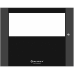 NOTIFIER DRA5 – Puerta para Gabinete de Panel Contra Incendio / Acero Calibre 16 / Ventana Integrada / Apertura 120° / Cerradura con Llave / Bisagra Desmontable / Certificación UL/FM/CSFM/FDNY/OSHPD