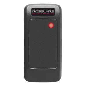 ROSSLARE SECURITY PRODUCTS AY-K12 – Lectora de proximidad 125 kHz / Wiegand 26 bits / 8 cm alcance / 12 VCC / IP para interior y exterior / 3.14 x 1.57 x 0.50 in