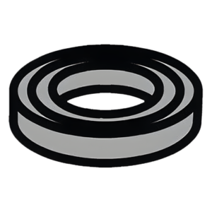 FAAC 63000574 – Junta para barrera / Compatible hasta 5 m (16.4 ft) / Serie 615 / 16x24x6,3x5,8 mm / 2 unidades